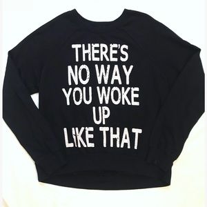 Graphic sweatshirt